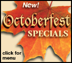 Oktoberfest Menu