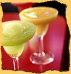 Frozen Drinks and mixed beverages are available at the Hearth 'n Kettle Restaurants.